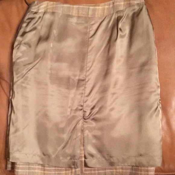 Jones New York linen miniskirt fully lined w/acetate size4 BELT IS NOT INCLUDED - Picture 7 of 13